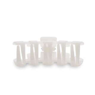 Classic Hair Clip | Medium | Coconut White - KJ Clothier