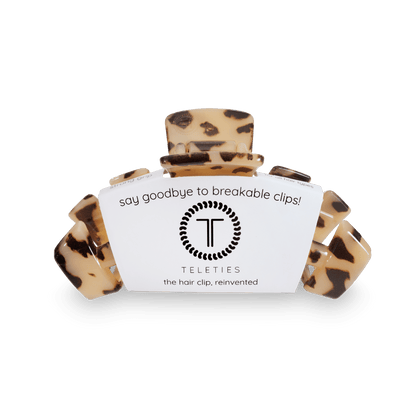 Classic Hair Clip | Small | Blonde Tortoise - KJ Clothier
