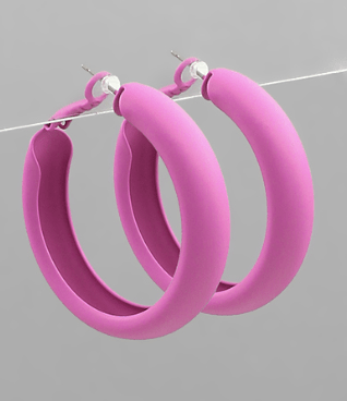 Color Coated Metal Hoops - KJ Clothier