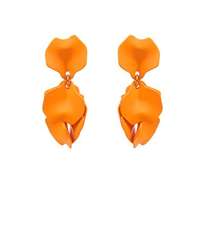 Color Coated Petal Earring - KJ Clothier