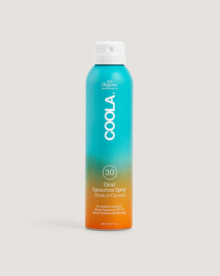 Coola - Clear Organic Sunscreen Spray - Tropical Coconut 30 SPF - KJ Clothier