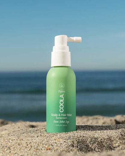 Coola - Scalp & Hair Sunscreen Mist 30 SPF - Ocean Salted Sage - KJ Clothier