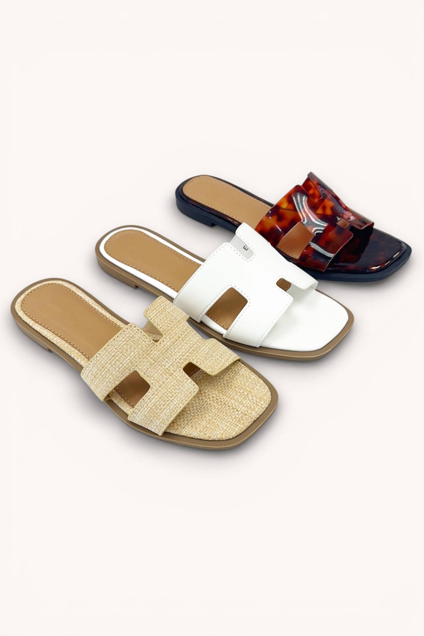 Elio - Beige Raffia - KJ Clothier