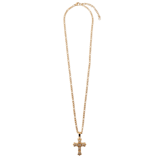 Ellie Vail - Maren Figaro Chain Cross Necklace - KJ Clothier