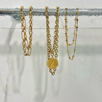 Ellie Vail - Odette Coin Chain Necklace - KJ Clothier