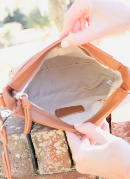 Caroline Hill - Bethany Crossbody - Camel