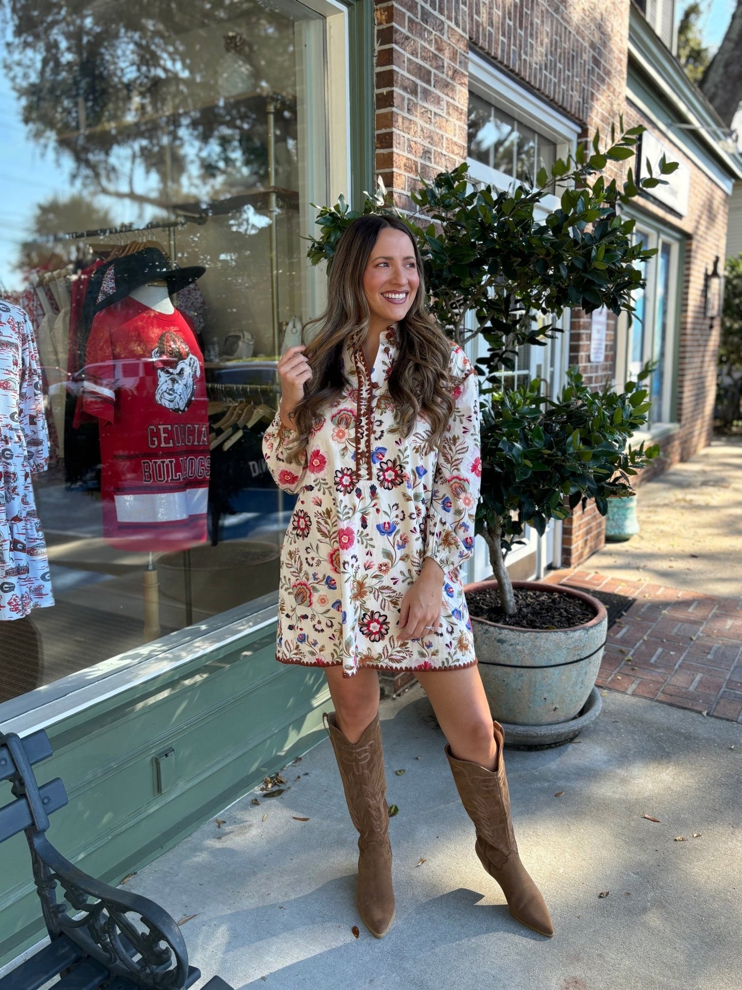 Field of Florals Dress - KJ Clothier