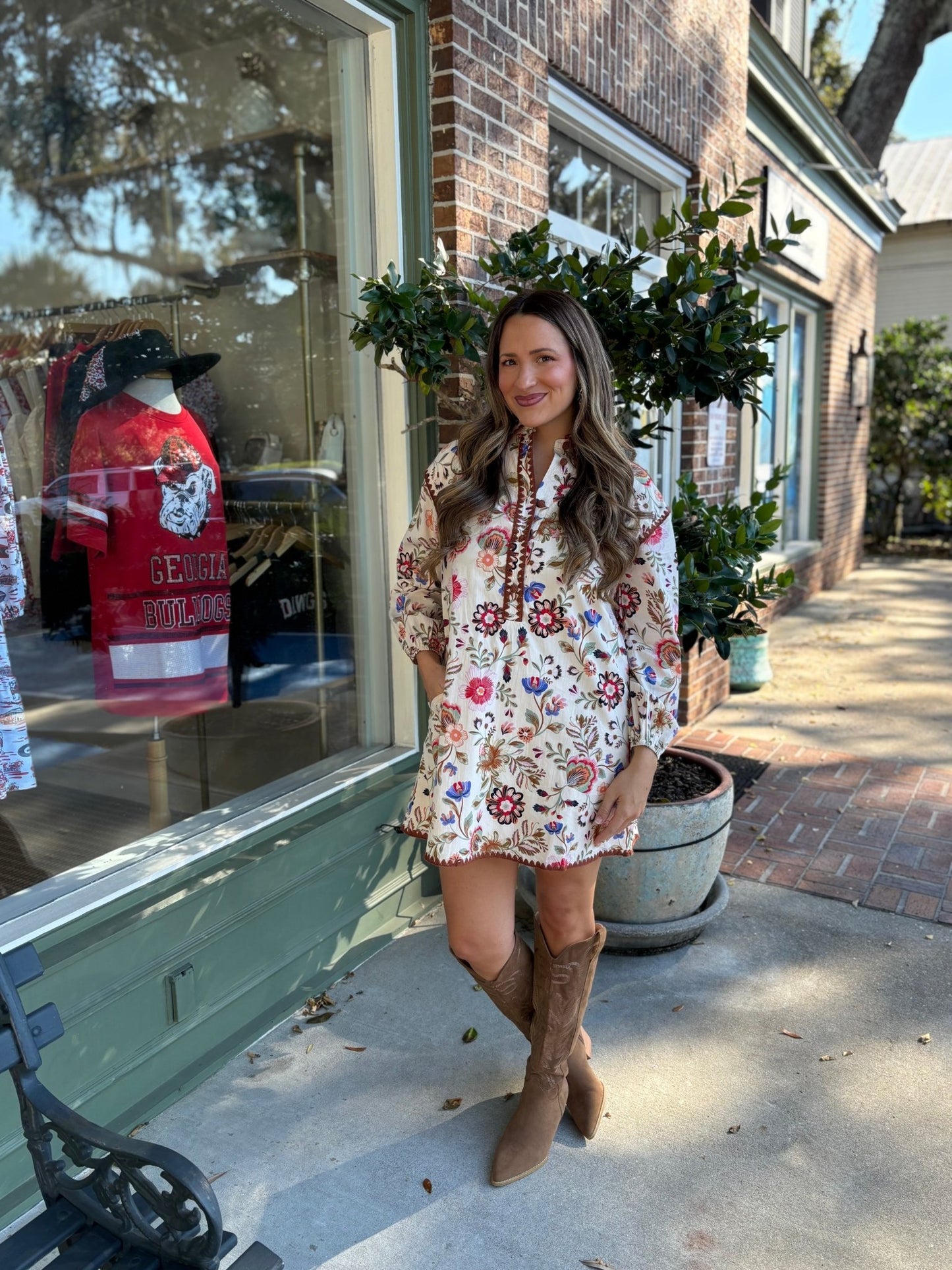 Field of Florals Dress - KJ Clothier