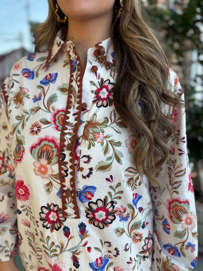 Field of Florals Dress - KJ Clothier