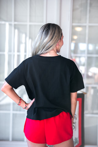 Stewart Simmons - Georgia Fourth Quarter Sequin Tee