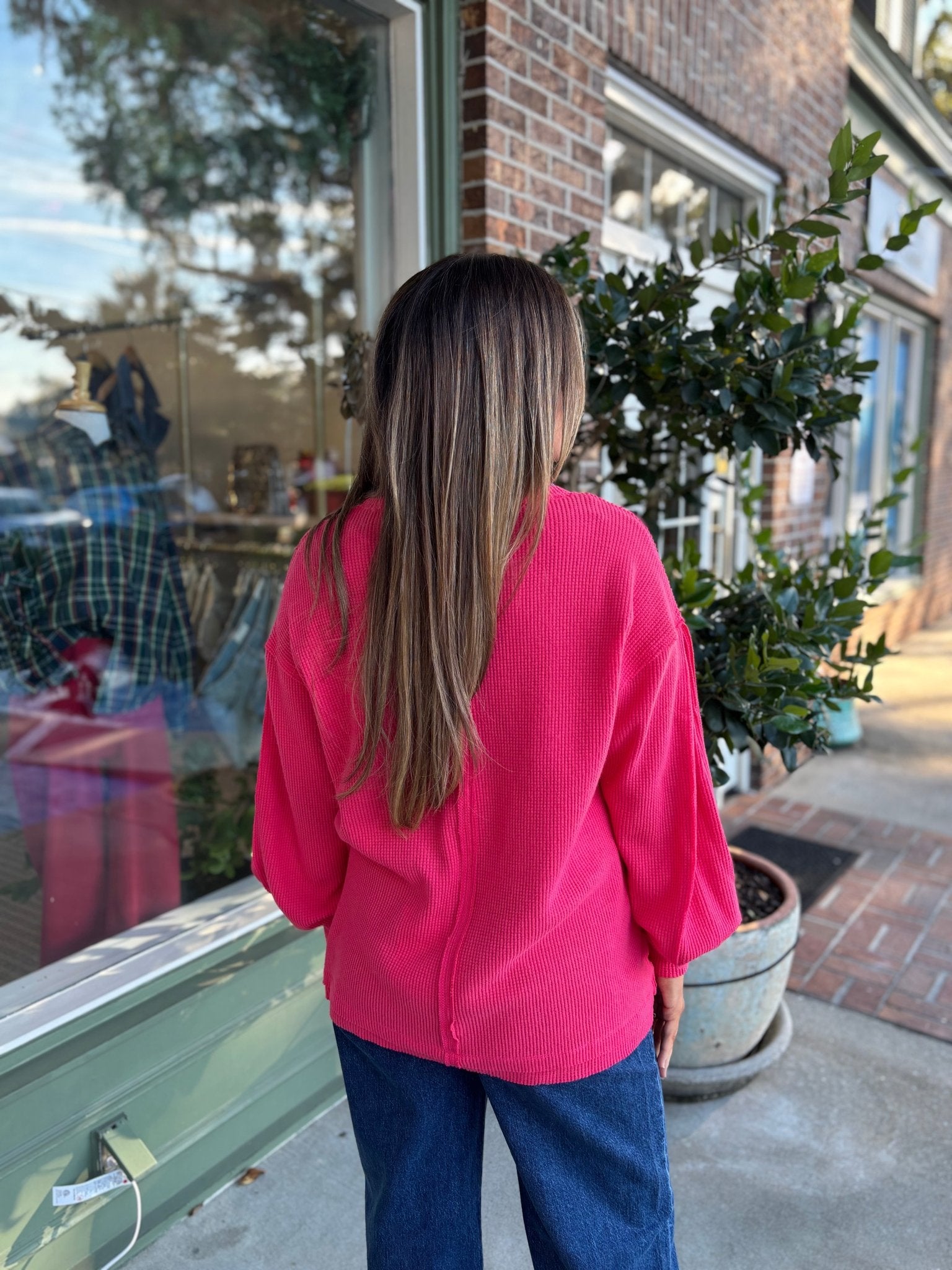 Free People - Coast To Coast Thermal - Rouged Cheeks - KJ Clothier