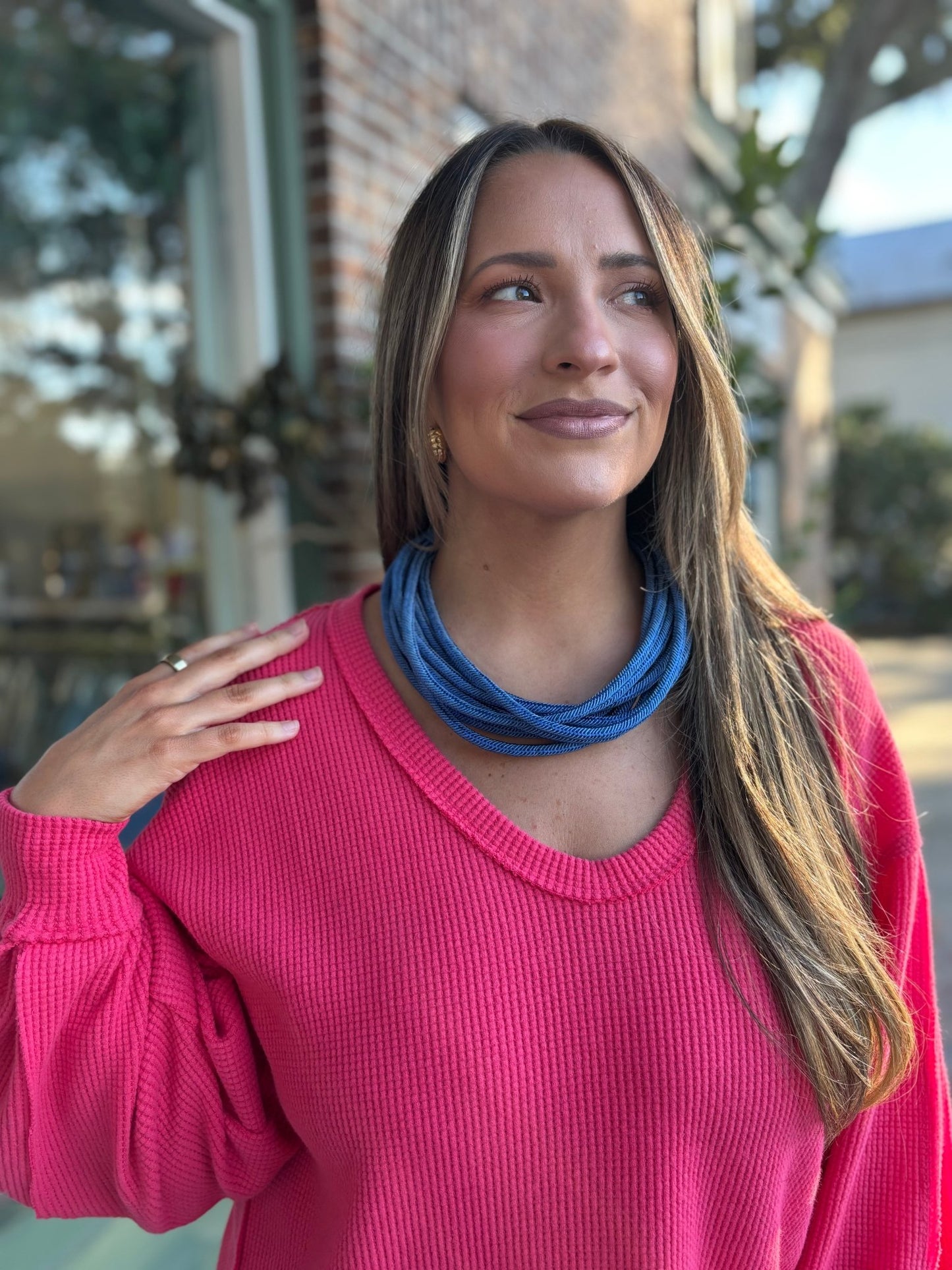 Free People - Coast To Coast Thermal - Rouged Cheeks - KJ Clothier