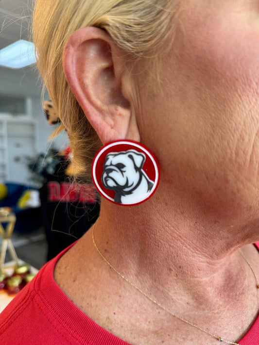 Gasp Designs - Bulldog Circles - KJ Clothier