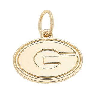 Georgia Bulldogs Shiny Gold Logo Charm - KJ Clothier