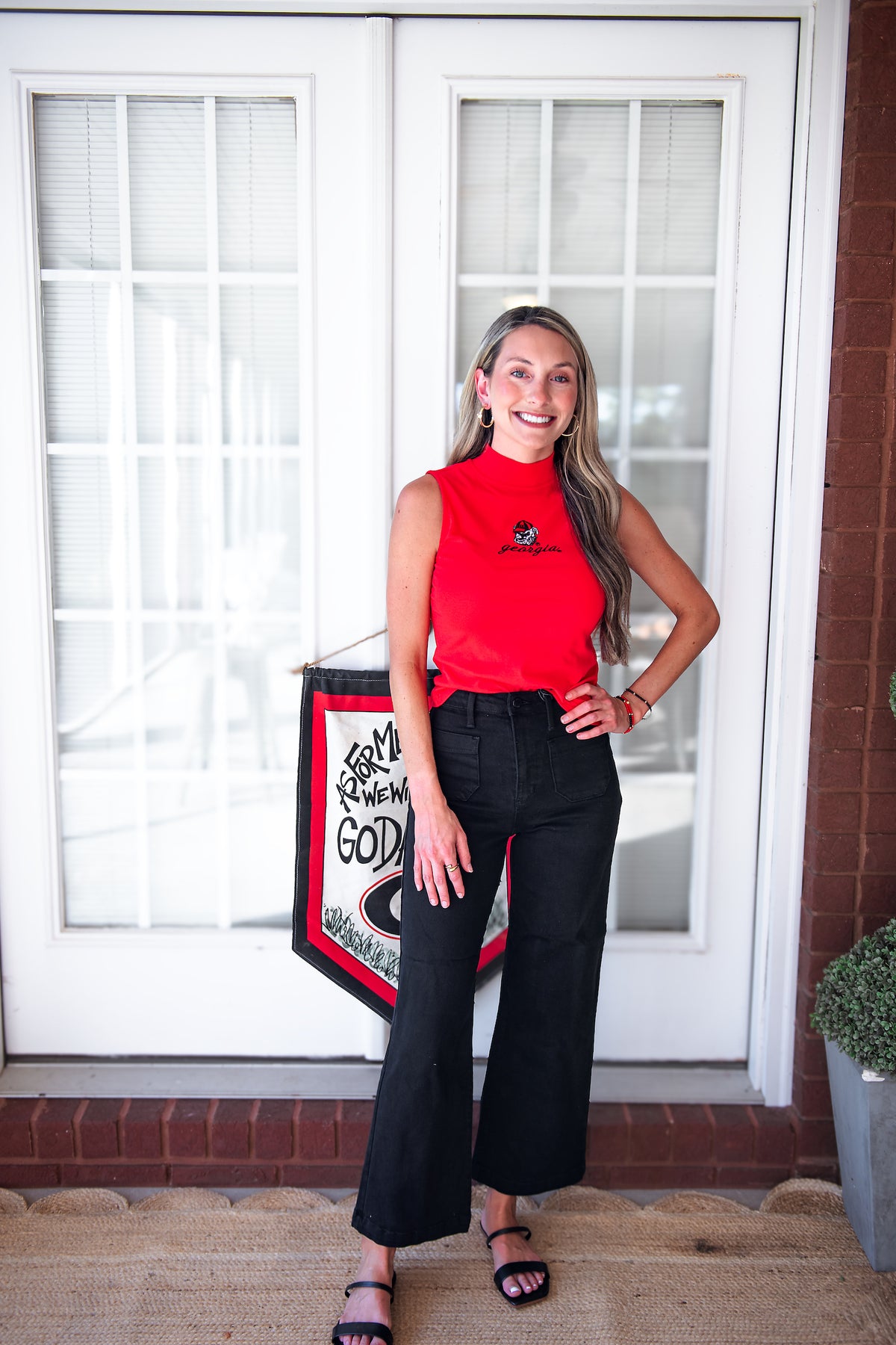Stewart Simmons - Georgia Lineup Mockneck Tank