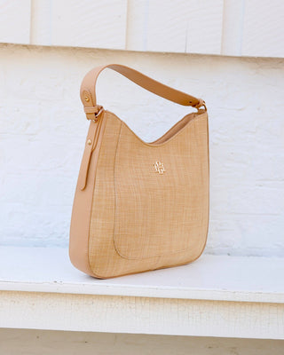 Hadlee Hobo Bag - Natural - KJ Clothier