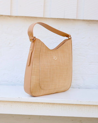 Hadlee Hobo Bag - Natural - KJ Clothier