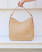 Hadlee Hobo Bag - Natural - KJ Clothier