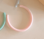 Hoops - Ballet Blush - Large - KJ Clothier