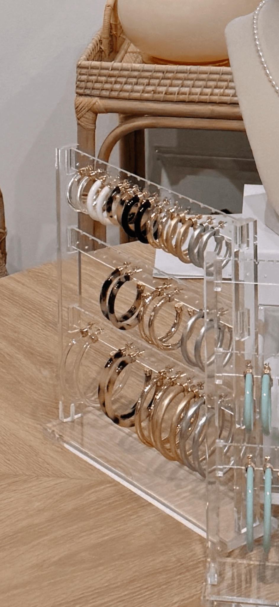 Hoops - Brushed Silver - Medium - KJ Clothier