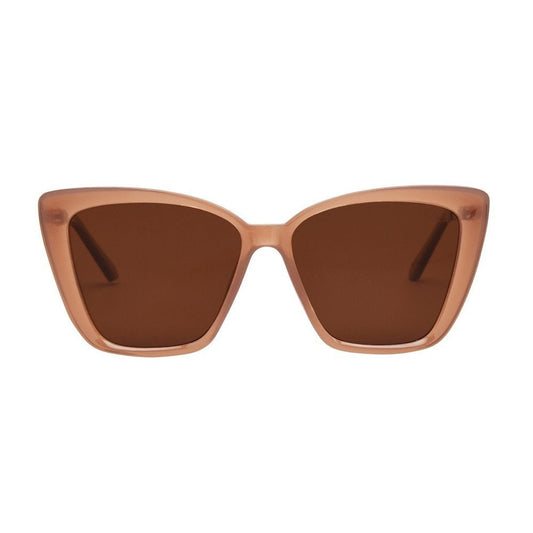 I SEA - Ahola Fox Frames - Dusty Rose / Brown Lens - KJ Clothier
