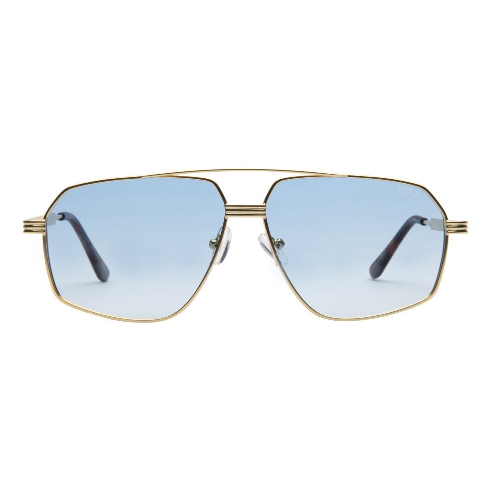 I SEA - Bliss Frames - Gold / Gradient Blue Lens - KJ Clothier