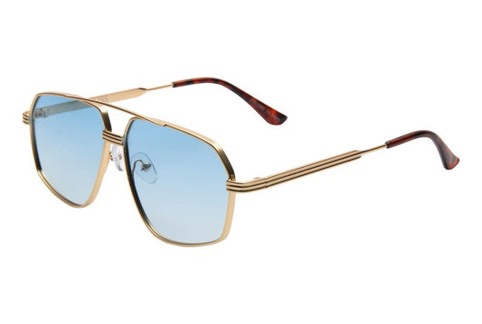 I SEA - Bliss Frames - Gold / Gradient Blue Lens - KJ Clothier