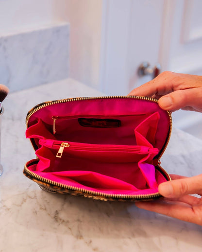 Ibiza Small Pouch - Spotted Patent - KJ Clothier