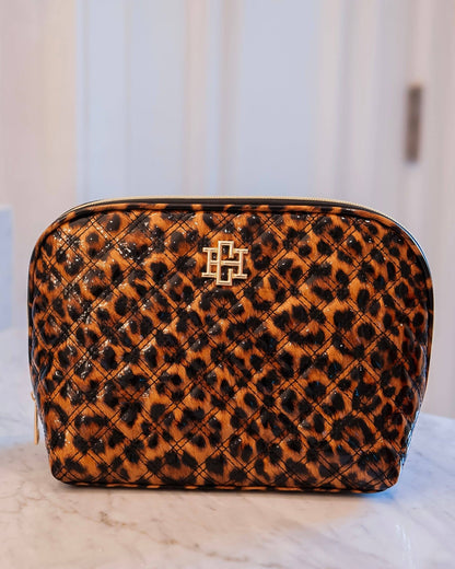 Ibiza Small Pouch - Spotted Patent - KJ Clothier