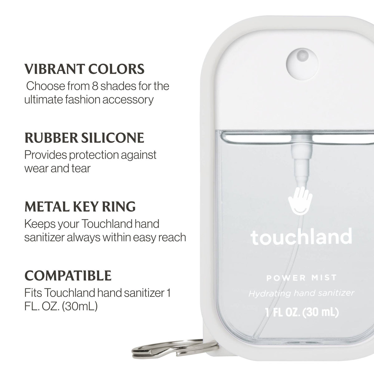 Icy White Hand Mist Case - KJ Clothier