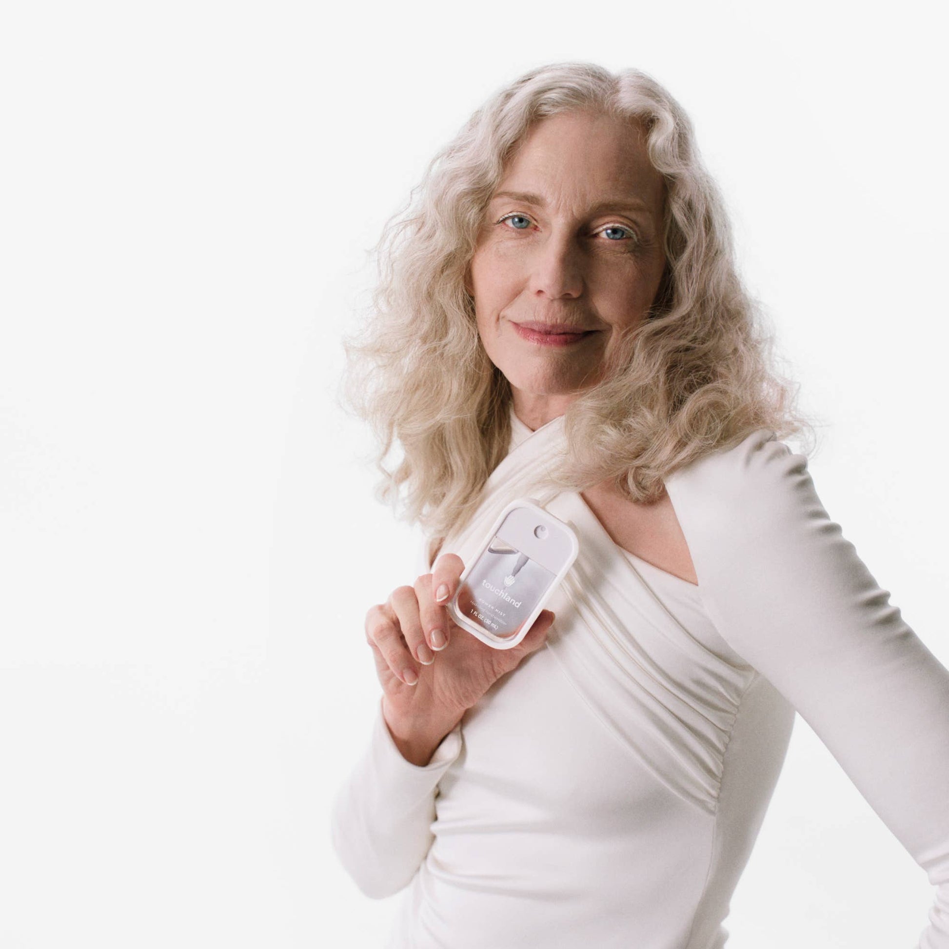 Icy White Hand Mist Case - KJ Clothier