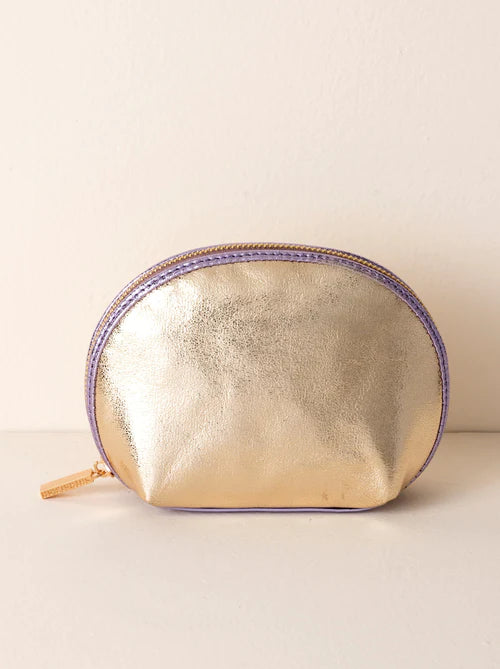 Shiraleah - Skyler Cosmetic Pouch - Gold