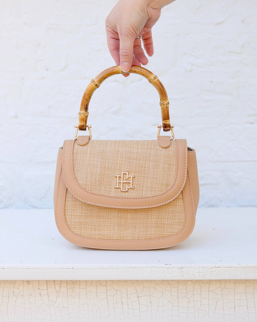 Jessica Handbag - Natural - KJ Clothier