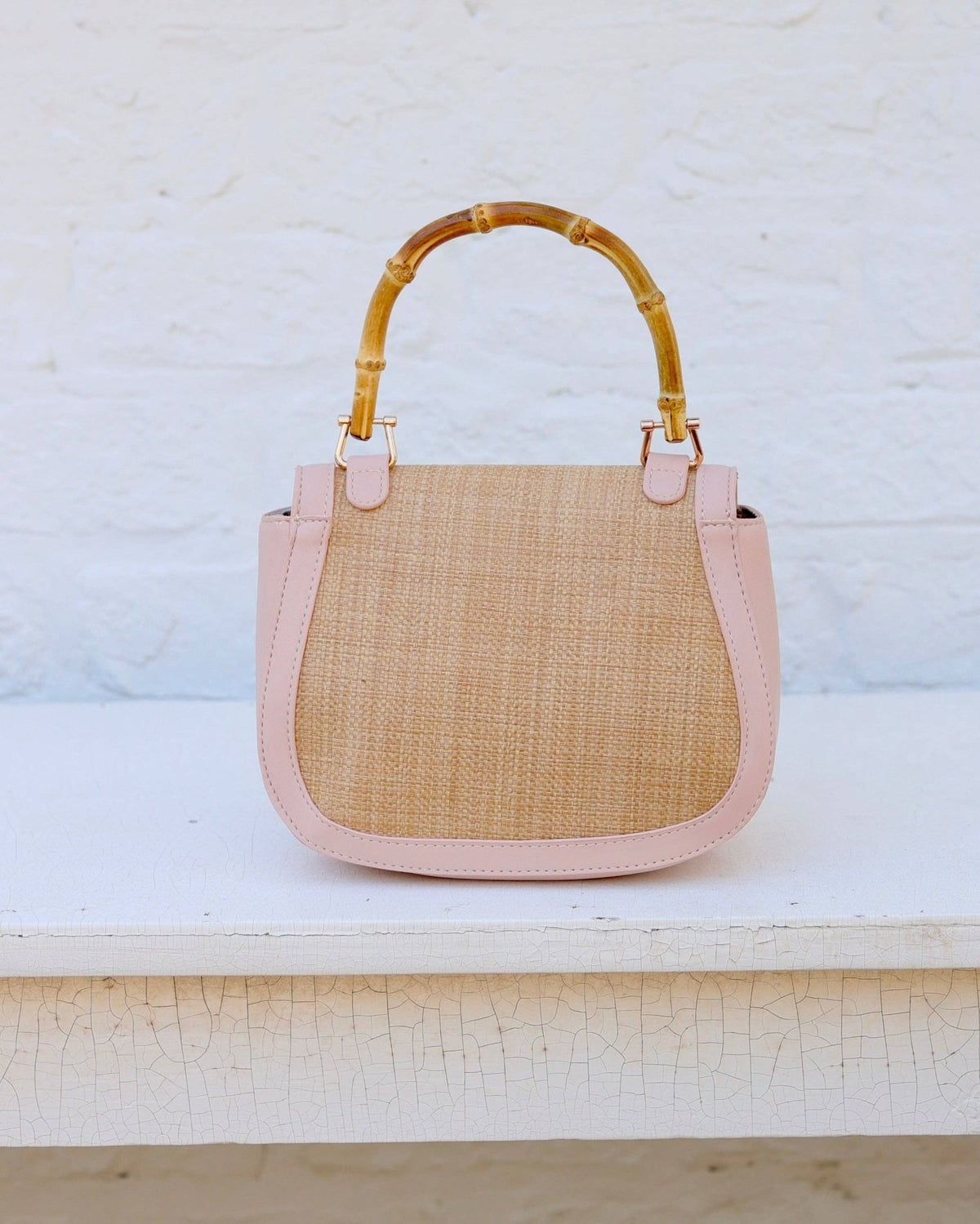 Jessica Handbag - Natural Blush - KJ Clothier