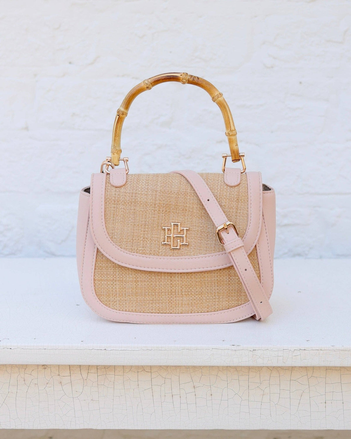 Jessica Handbag - Natural Blush - KJ Clothier