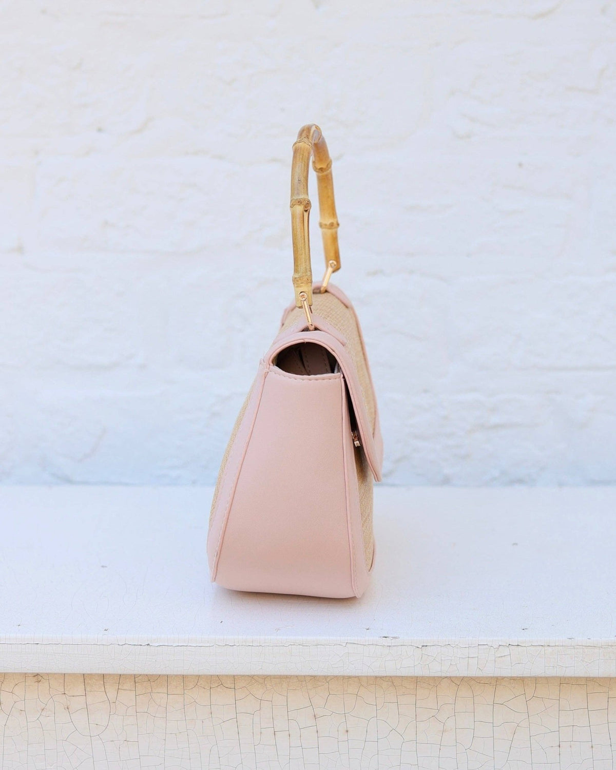 Jessica Handbag - Natural Blush - KJ Clothier