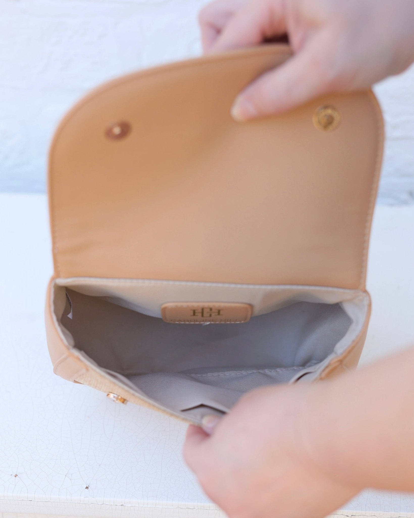 Jessica Handbag - Natural Blush - KJ Clothier