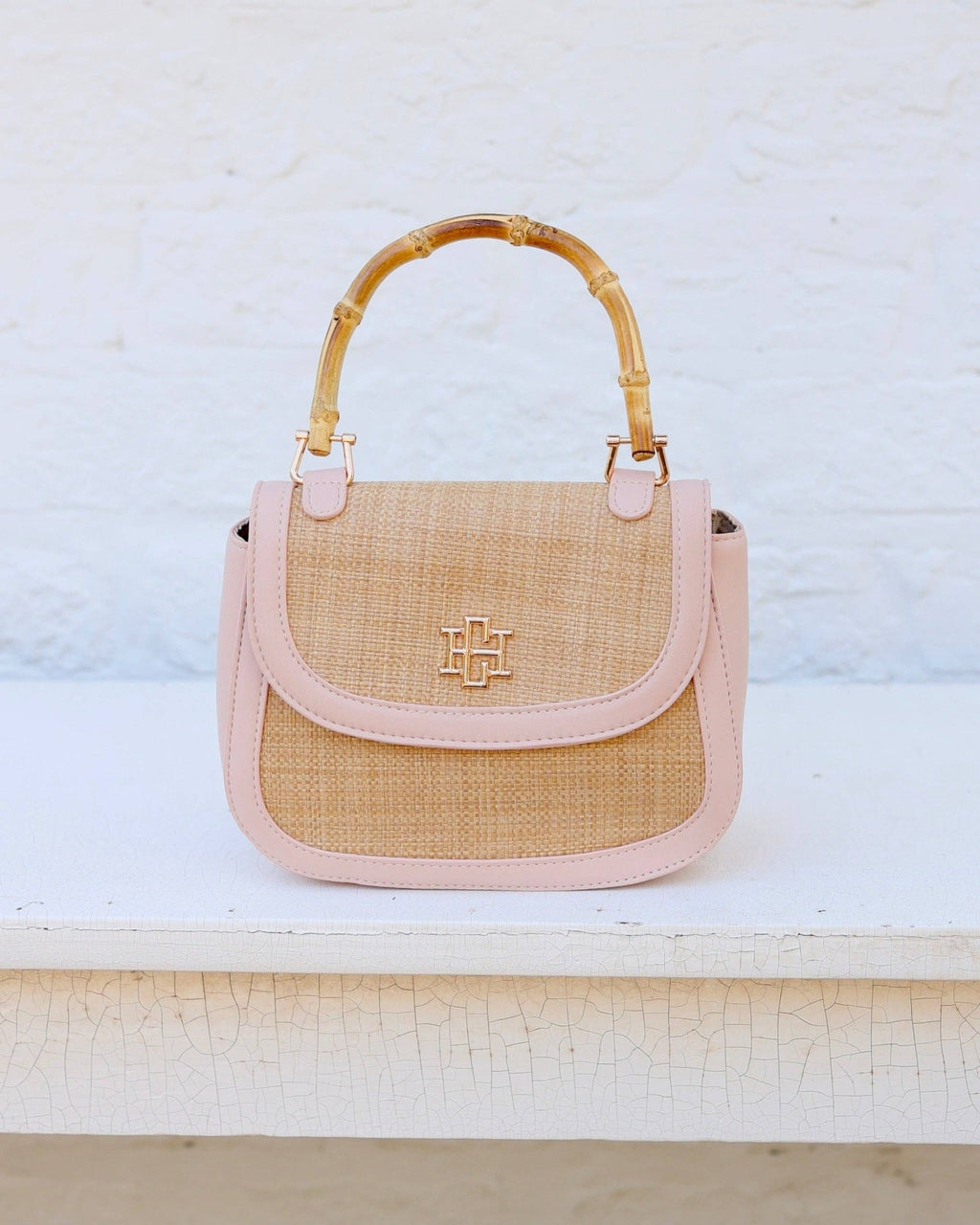 Jessica Handbag - Natural Blush - KJ Clothier