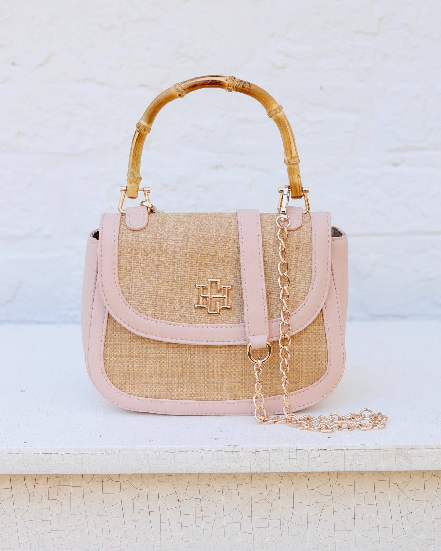 Jessica Handbag - Natural Blush - KJ Clothier