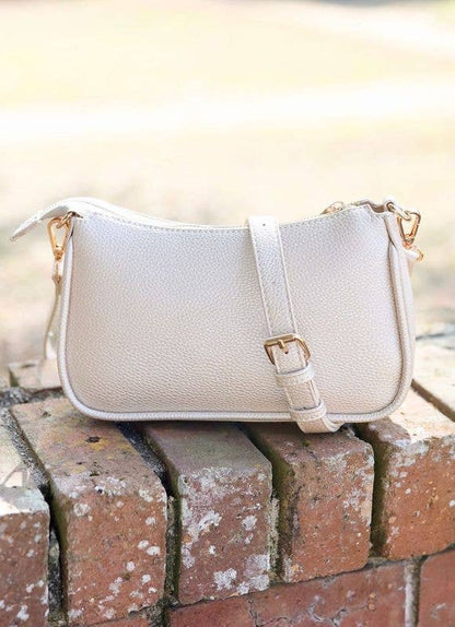 Joan Crossbody - Pearl - KJ Clothier