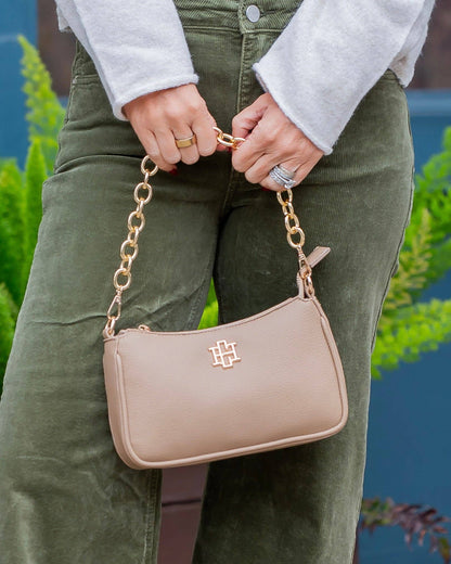 Joan Crossbody - Taupe - KJ Clothier
