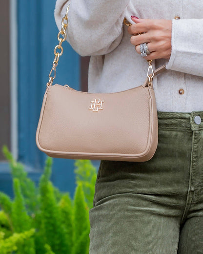 Joan Crossbody - Taupe - KJ Clothier