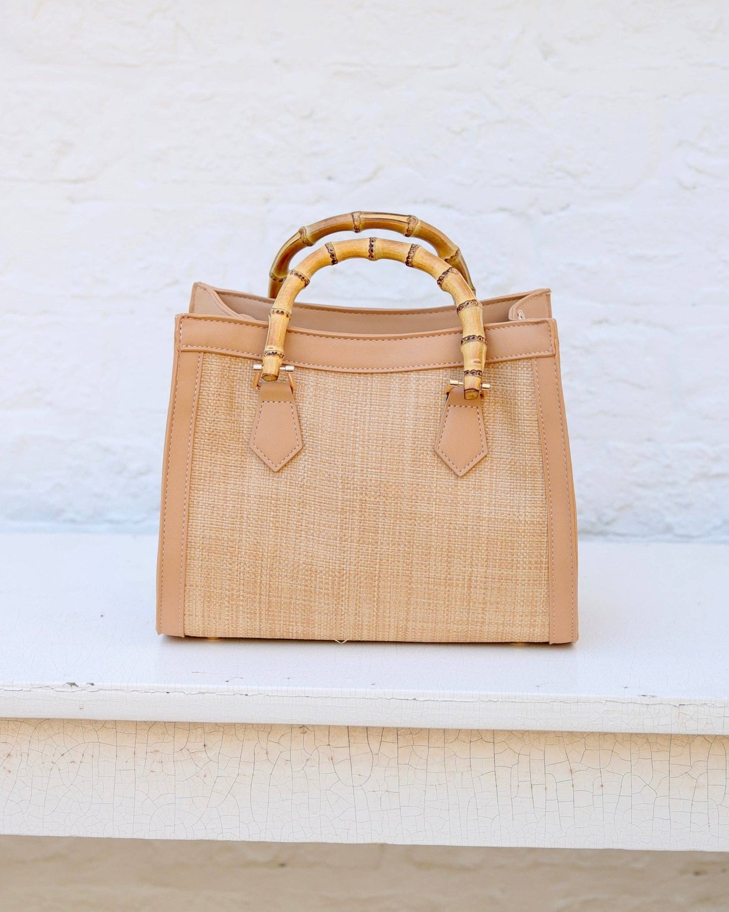 Kennedy Tote - Natural - KJ Clothier
