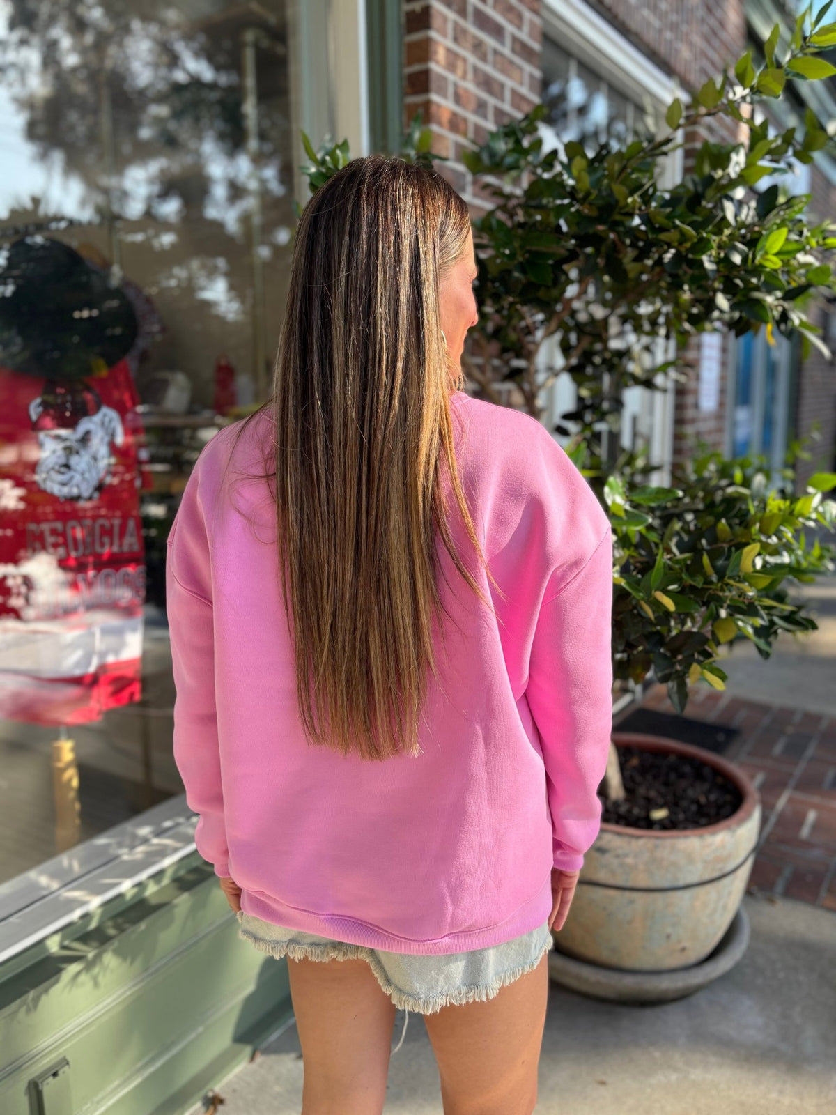 KJ CLOTHIER Sweatshirt - Pink - KJ Clothier