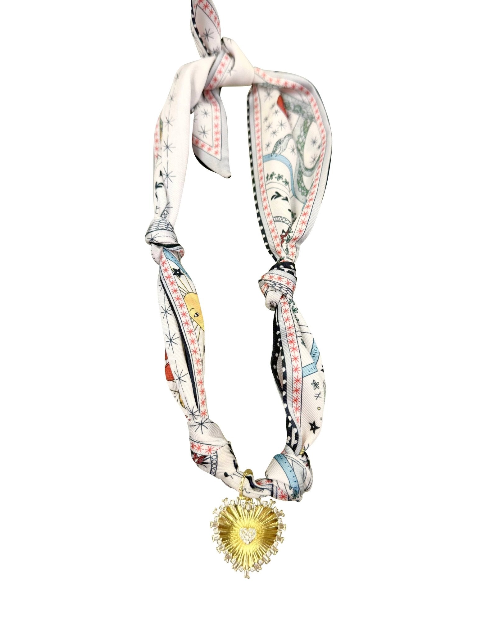 Kyra Scarf Necklace - KJ Clothier
