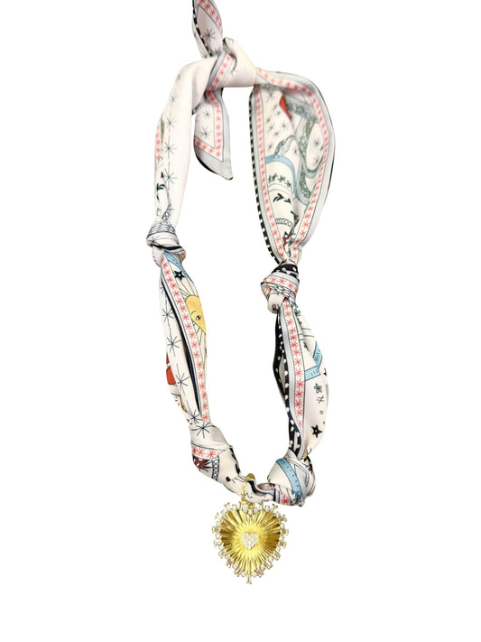 Kyra Scarf Necklace - KJ Clothier