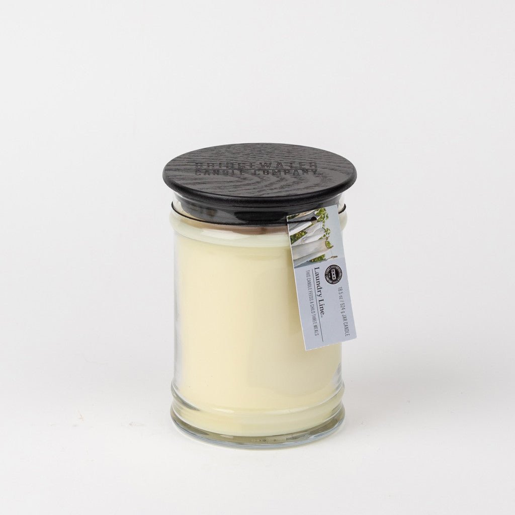 Laundry Line 18oz Jar Candle - KJ Clothier