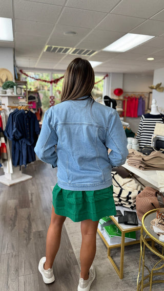 Margot Denim Jacket - Lightwash - KJ Clothier