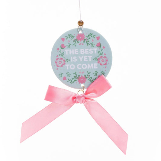 Mary Square - Air Freshener - The Best Is Yet To Come - KJ Clothier