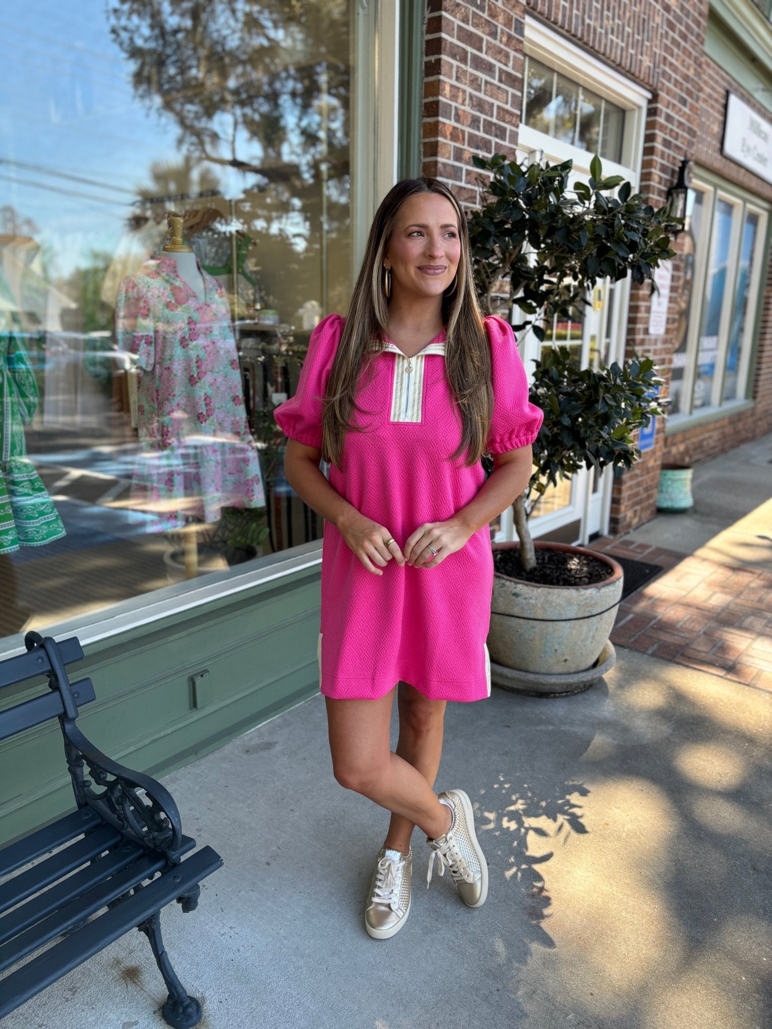 Mary Square - Andie Dress - Pink - KJ Clothier